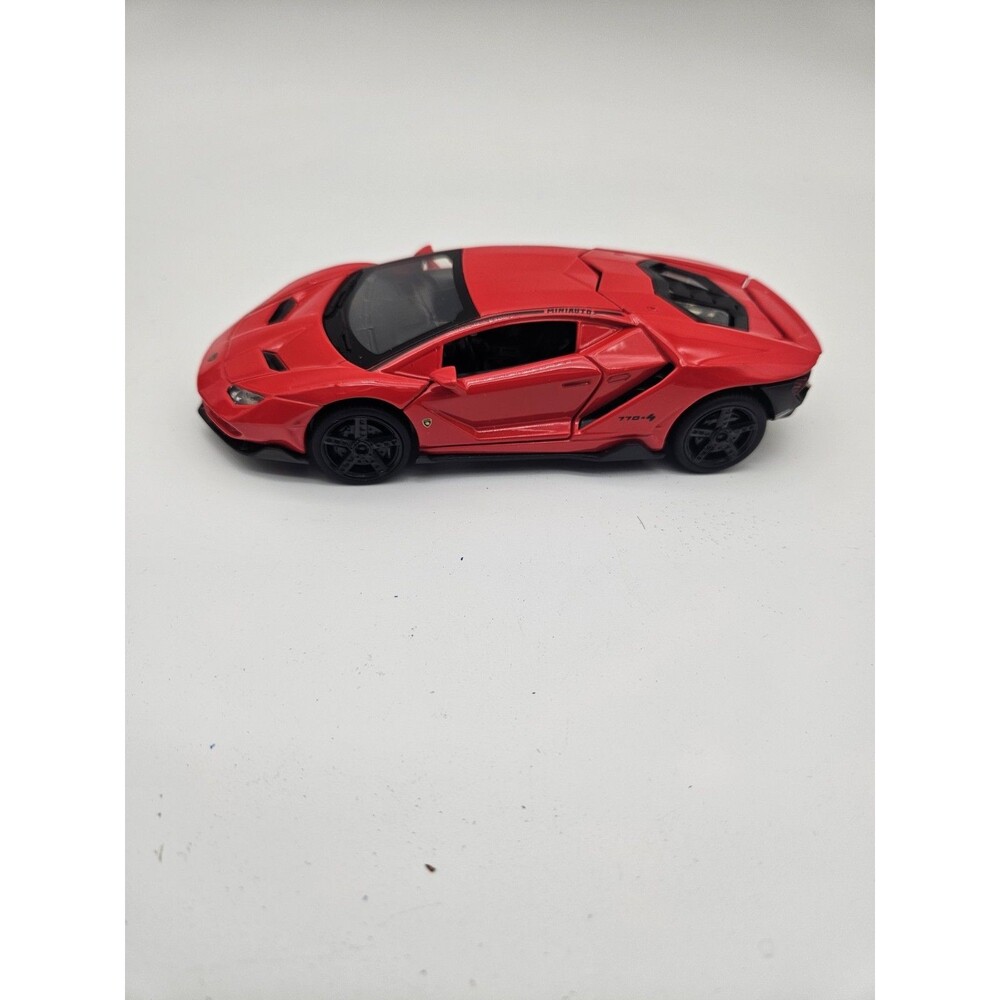 Mini Auto Lamborghini Aventador LP750-4 1:32 Scale Diecast Red Sounds And Light